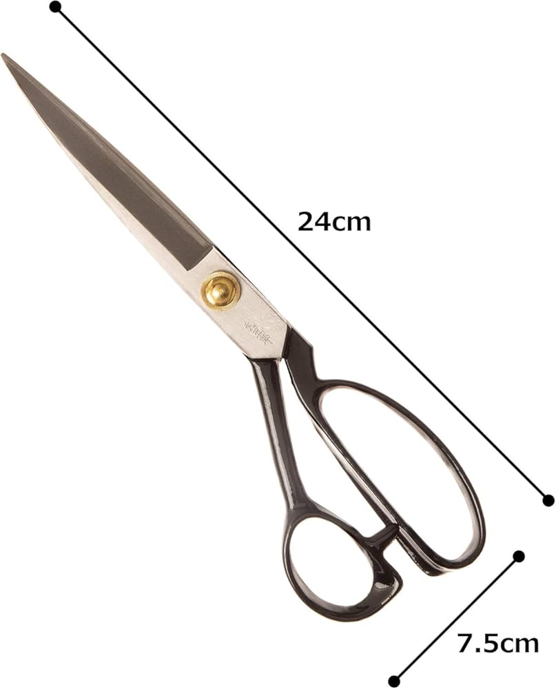 【アキラ】鋏10丁 アキラ】鋏10丁 Amazon | 角利 利五郎 ラシャ切鋏 180mm #500 |